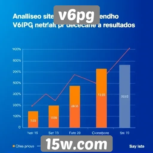 Análise de desempenho do site v6pg no último trimestre